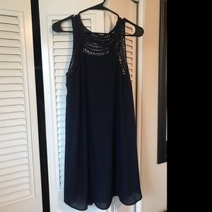Navy Shift Dress